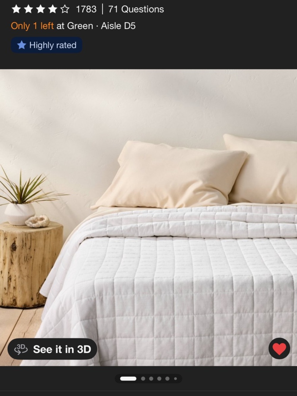 Casaluna heavyweight Quilt